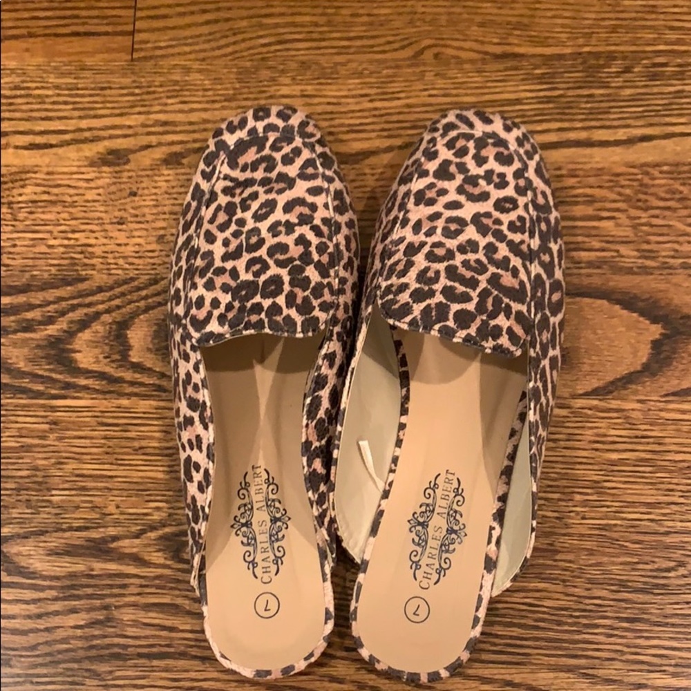 Cheeta slip on mules